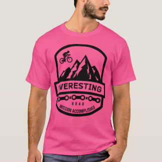Camiseta Missão Everest Cumprida Por Ciclismo Lover