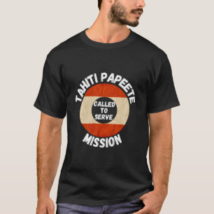 Camiseta Missão Lds Taiti Papeete Orgulhoso Missionário Mór