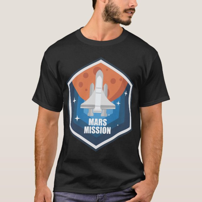 Camiseta Missão Mars (Frente)
