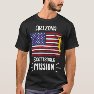 Camiseta Missão Missionária da Arizona Scottsdale Mormon 