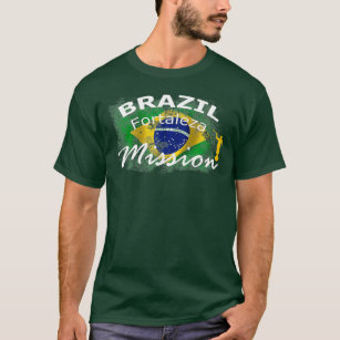 Camiseta Missão Missionária do Brasil Fortaleza Mormon LDS