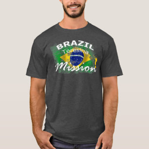 Camiseta Missão Missionária do Brasil Teresina Mormon LDS