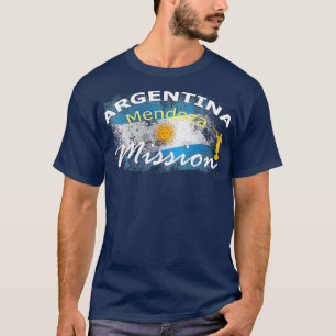 Camiseta Missão Missionária do LDS Argentina Mendoza Morm
