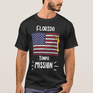 Camiseta Missão Missionária do LDS Tampa Mormon da Flórida
