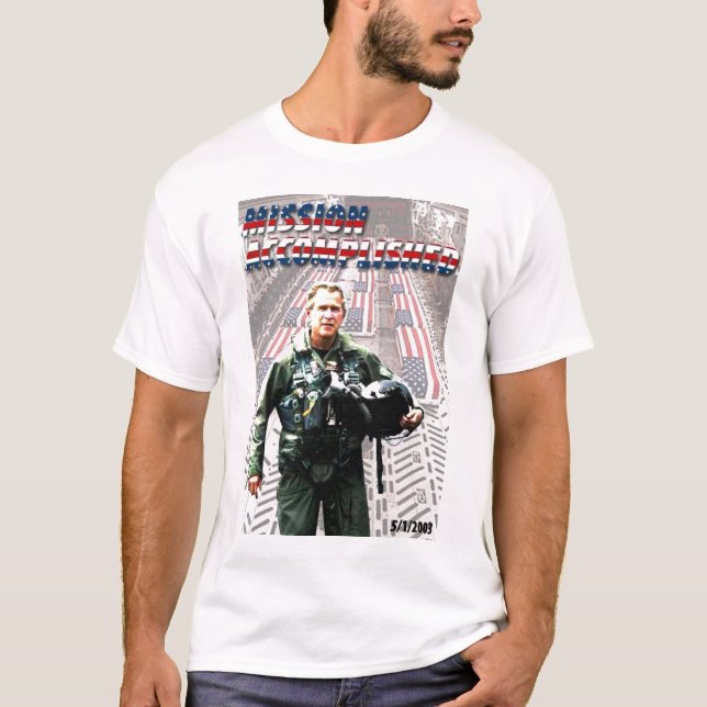 Camiseta Missão realizada em Iraque (Frente)