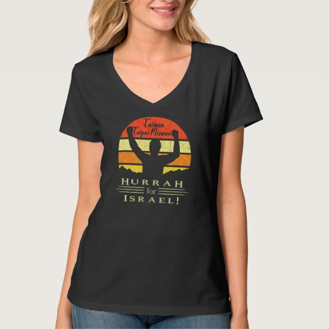 Camiseta Missão Taipei de Taiwan (Frente)