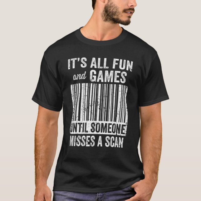 Camiseta Misses A Scan Postal Worker (Frente)