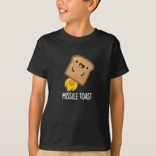 Camiseta Míssil Engraçado Mistletooosopeia Torre Escuro BG