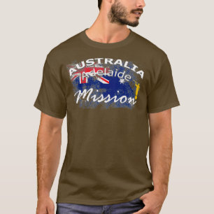 Camiseta Missionário da Missão LDS Adelaide Mormon da Aus
