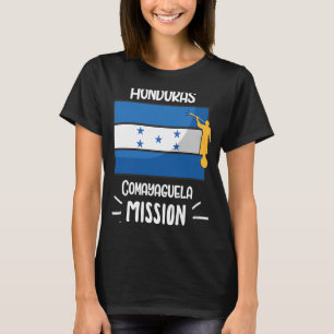 Camiseta Missionário da Missão LDS Comayaguela Mormon Hondu