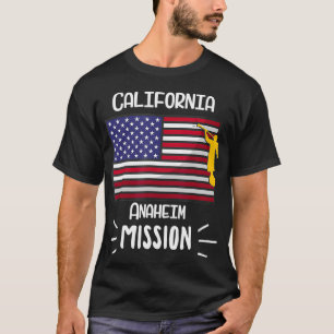 Camiseta Missionário da Missão LDS da California Anaheim 