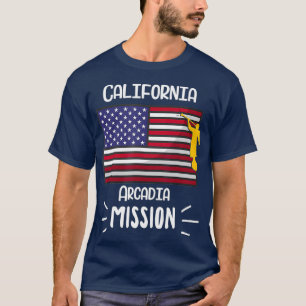 Camiseta Missionário da Missão LDS da California Anaheim Mo