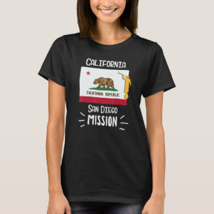 Camiseta Missionário da Missão LDS da Califórnia San Diego