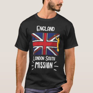 Camiseta Missionário da Missão LDS da Mórmon do Sul de Ingl