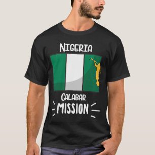 Camiseta Missionário da Missão LDS da Nigéria Calabar Mormo