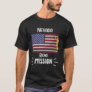 Camiseta Missionário da Missão LDS de Nevada Reno Mormon