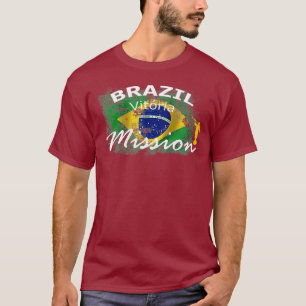 Camiseta Missionário da Missão LDS do Brasil Vitoria Morm