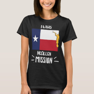 Camiseta Missionário da Missão LDS do Texas McAllen Mormon