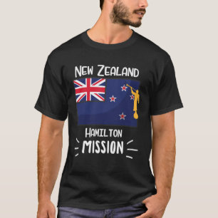 Camiseta Missionário da Missão LDS Hamilton Mormon da Nova 