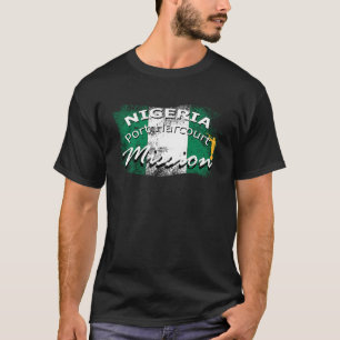 Camiseta Missionário da Missão LDS Mmon de Port Harcourt na