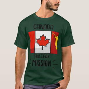 Camiseta Missionário da Missão LDS Mmon do Halifax Mormon d
