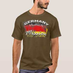 Camiseta Missionário da Missão LDS Munique Alemanha
