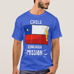 Camiseta Missionário da Missão LDS Rancagua Mormon do Chi