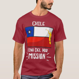 Camiseta Missionário da Missão LDS Vina del Mar Mmon do Chi