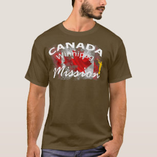 Camiseta Missionário da Missão LDS Winnipeg Mormon do Canad