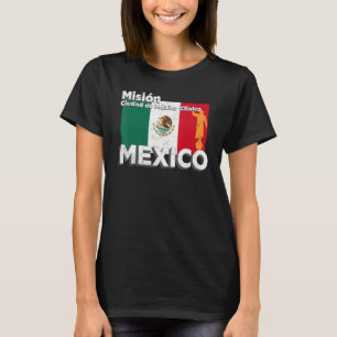 Camiseta Missionário da Missão México CDMX Chalco A Igreja