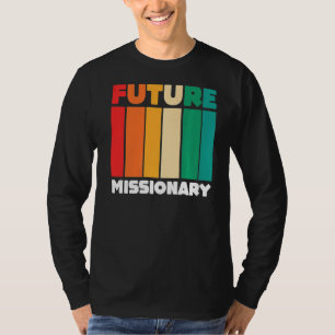 Camiseta Missionários Religiosos Cristãos Retro Futura Miss