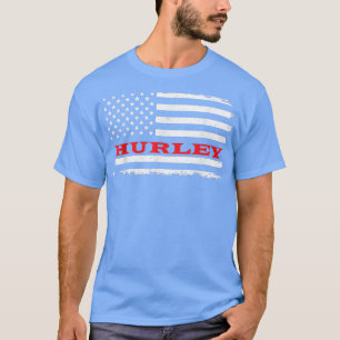 Camiseta Mississippi American Flag Hurley USA Patriotic Sou