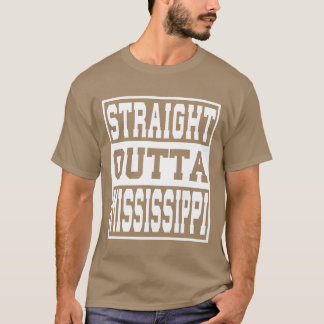 Camiseta Mississippi Bem direto das ideias engraçadas do Mi