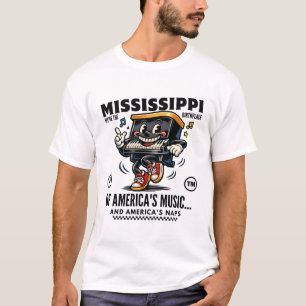 Camiseta Mississippi: o local de nascimento da América