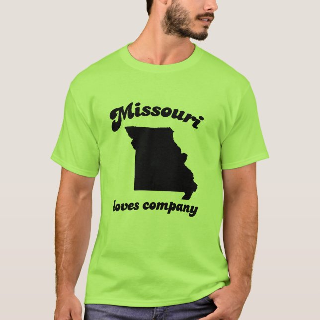 Camiseta Missouri ama a empresa (Frente)