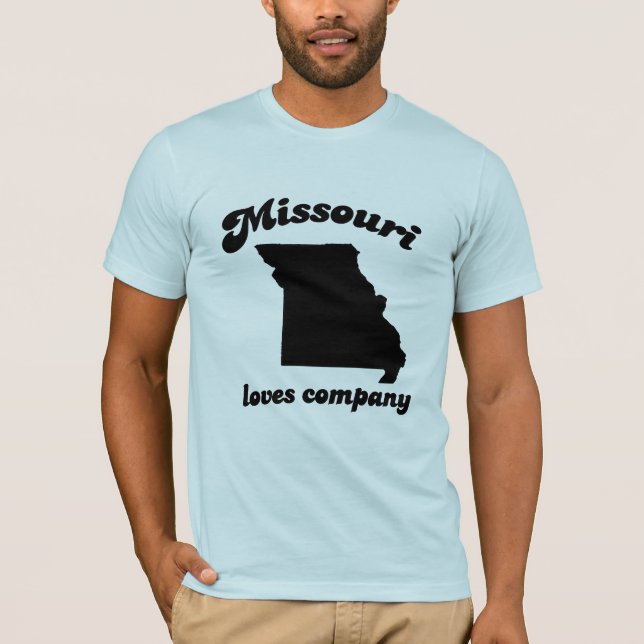 Camiseta Missouri ama a empresa (Frente)