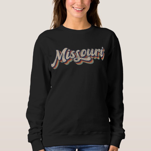 Camiseta Missouri Mo Vintage State Retro (Frente)