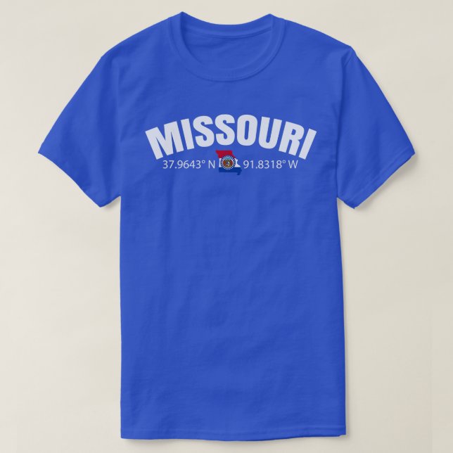 Camiseta Missouri Proud Home (Frente do Design)