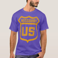 Missouri - Rodovia norte-americana distante, aspec