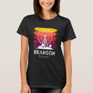 Camiseta Missouri Souvenir Branson Viagem Hike Camping Vaca