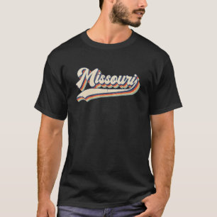 Camiseta Missouri State Vintage Retro Men Women Pai Mãe Bo