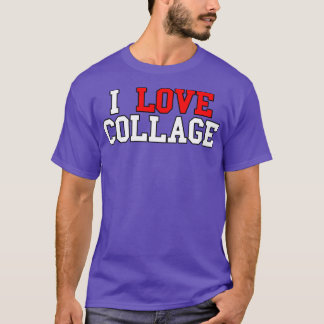 Camiseta Misspelle College I Love Collage