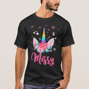 Camiseta Missy Do Tema Da Garota De Aniversário Magic Uni