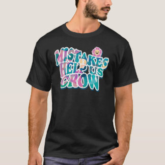 Camiseta Mistakes Help Us Grow Positive Inspirational Quote