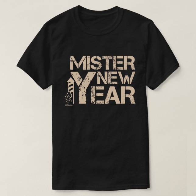CAMISETA MISTER ANO NOVO (Frente do Design)