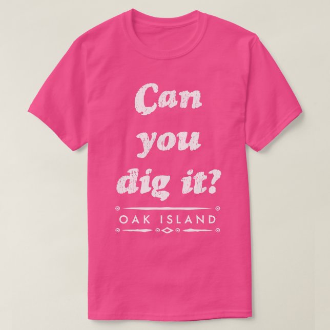 Camiseta Mistério de Oak Island (Frente do Design)