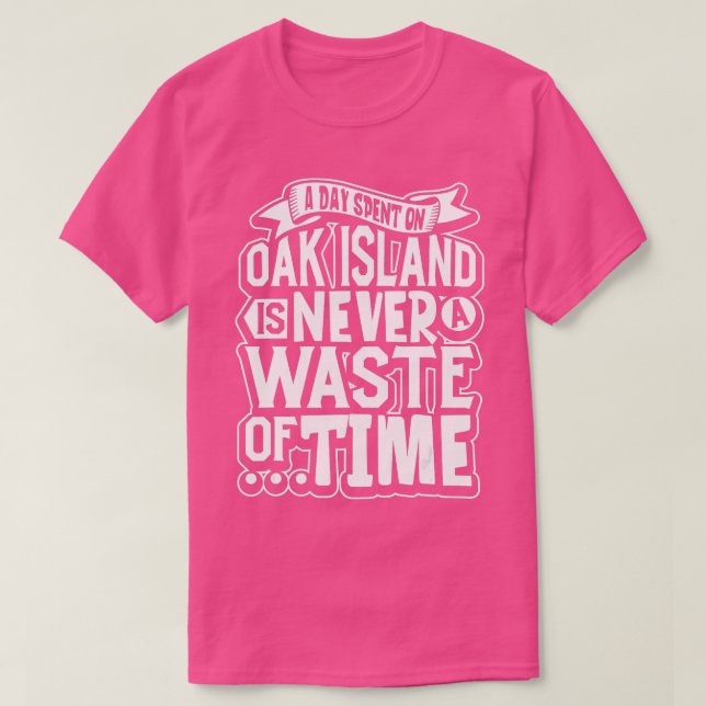 Camiseta Mistério de Oak Island Treasure Hunting Oak Island (Frente do Design)