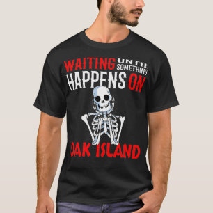 Camiseta Mistério Oak Island Treasure Hunting Oak Island