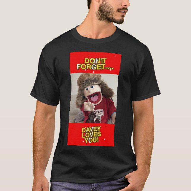 Camiseta Mistérios de Murdoch de Davey (Frente)