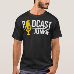 Camiseta Mistérios do Crime Verdadeiro Podcast Junkie